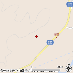 熊本県上益城郡山都町川野328周辺の地図