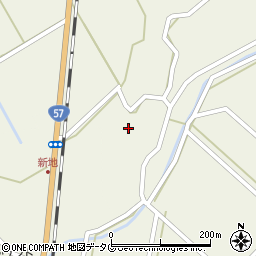 熊本県宇土市上網田町27周辺の地図