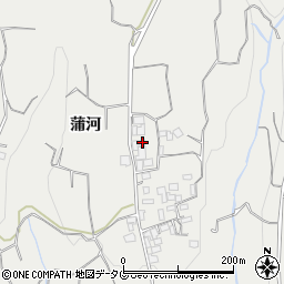 長崎県南島原市有家町蒲河1268周辺の地図