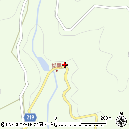 熊本県上益城郡山都町三ケ1658-3周辺の地図