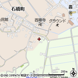 熊本県宇土市石橋町318周辺の地図