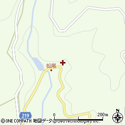 熊本県上益城郡山都町三ケ1661周辺の地図