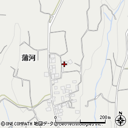 長崎県南島原市有家町蒲河1292周辺の地図