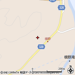 熊本県上益城郡山都町川野339周辺の地図