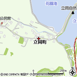 熊本県宇土市立岡町1043周辺の地図