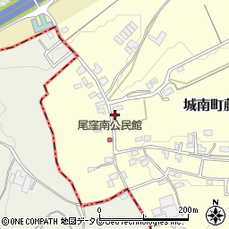 熊本県熊本市南区城南町藤山3283周辺の地図