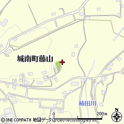 熊本県熊本市南区城南町藤山3310周辺の地図