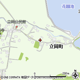 熊本県宇土市立岡町240周辺の地図