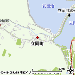 熊本県宇土市立岡町219周辺の地図