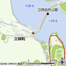 熊本県宇土市立岡町1195周辺の地図