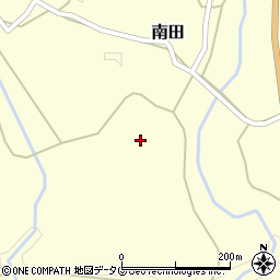 熊本県上益城郡山都町南田1517周辺の地図