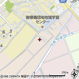 熊本県宇土市栗崎町70-6周辺の地図