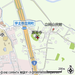 熊本県宇土市立岡町435周辺の地図