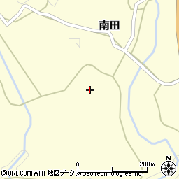 熊本県上益城郡山都町南田1519周辺の地図
