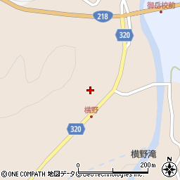 熊本県上益城郡山都町川野349周辺の地図