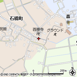 熊本県宇土市石橋町306周辺の地図