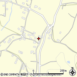 熊本県熊本市南区城南町藤山2091周辺の地図