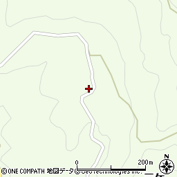 熊本県上益城郡山都町三ケ1986周辺の地図