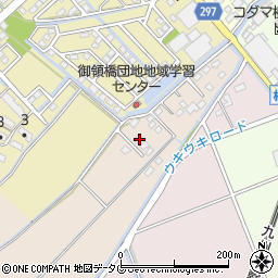 熊本県宇土市栗崎町69-5周辺の地図