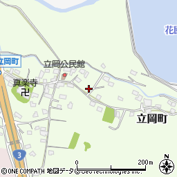 熊本県宇土市立岡町359周辺の地図