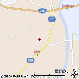 熊本県上益城郡山都町川野350周辺の地図