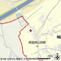 熊本県熊本市南区城南町藤山3262-4周辺の地図