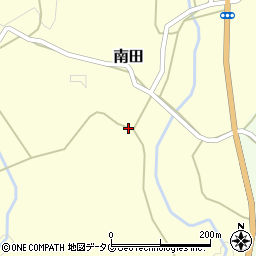 熊本県上益城郡山都町南田1522周辺の地図