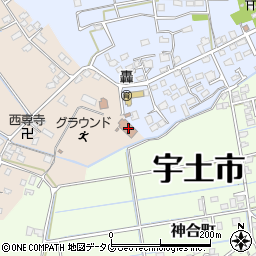 熊本県宇土市石橋町1周辺の地図