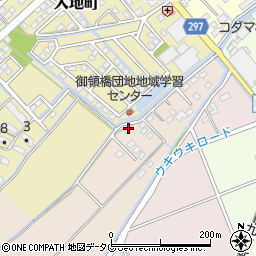 熊本県宇土市栗崎町68周辺の地図