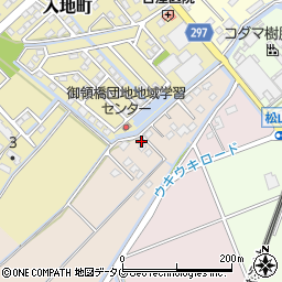熊本県宇土市栗崎町66-1周辺の地図