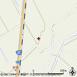 熊本県宇土市上網田町3742周辺の地図