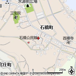 熊本県宇土市石橋町244周辺の地図