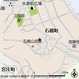 熊本県宇土市石橋町245周辺の地図