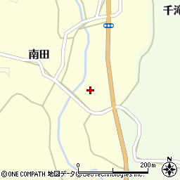 熊本県上益城郡山都町南田94周辺の地図