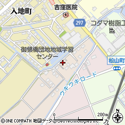 熊本県宇土市栗崎町61周辺の地図