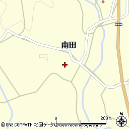 熊本県上益城郡山都町南田1509周辺の地図