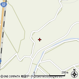 熊本県宇土市上網田町3257周辺の地図