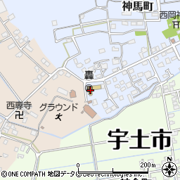 熊本県宇土市神馬町800周辺の地図
