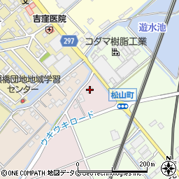 熊本県宇土市伊無田町88-1周辺の地図