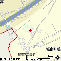 熊本県熊本市南区城南町藤山3229周辺の地図