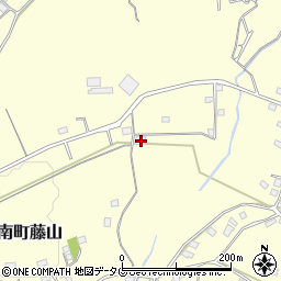熊本県熊本市南区城南町藤山3139周辺の地図