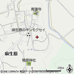 熊本県上益城郡甲佐町麻生原503周辺の地図