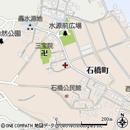 熊本県宇土市石橋町212周辺の地図
