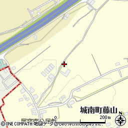 熊本県熊本市南区城南町藤山3172周辺の地図
