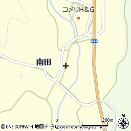 熊本県上益城郡山都町南田509周辺の地図