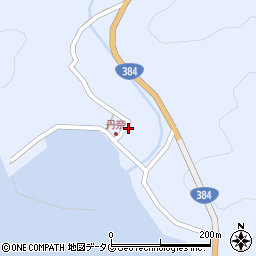長崎県五島市玉之浦町丹奈27周辺の地図