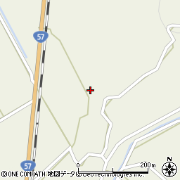 熊本県宇土市上網田町3384周辺の地図