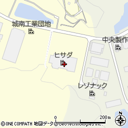 株式会社ヒサダ　九州工場周辺の地図
