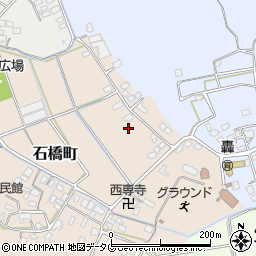 熊本県宇土市石橋町95-1周辺の地図