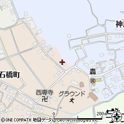 熊本県宇土市石橋町88周辺の地図